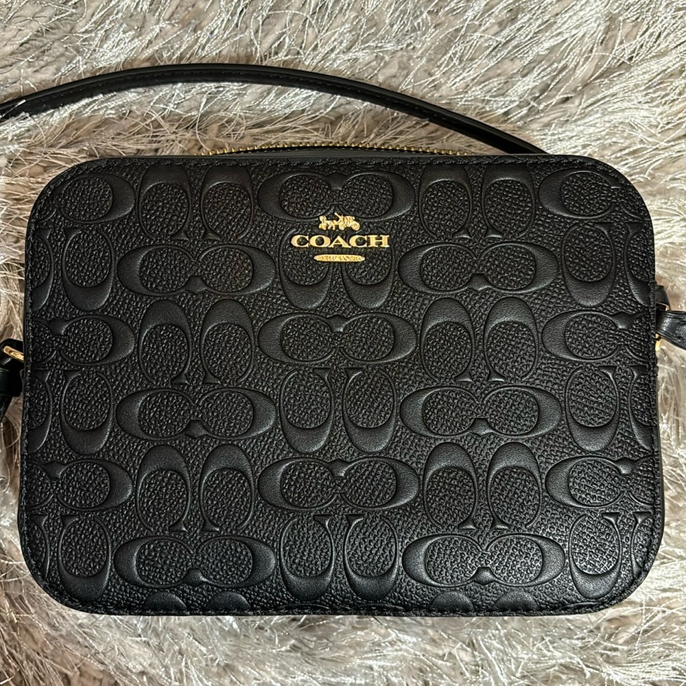 Coach Mini Jamie Camera Bag In Signature Leather